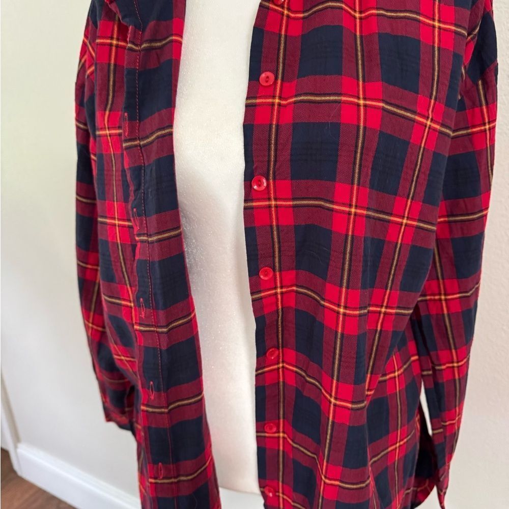 Plaid Button Down - image 2